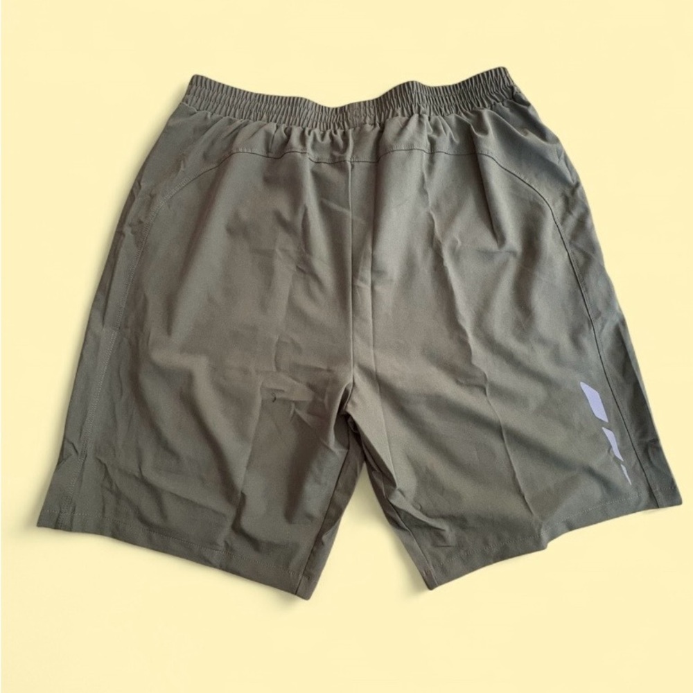 Baleaf Men’s Olive Green Athletic Shorts Size L | UPF 50+ | NWT - Picture 5 of 7